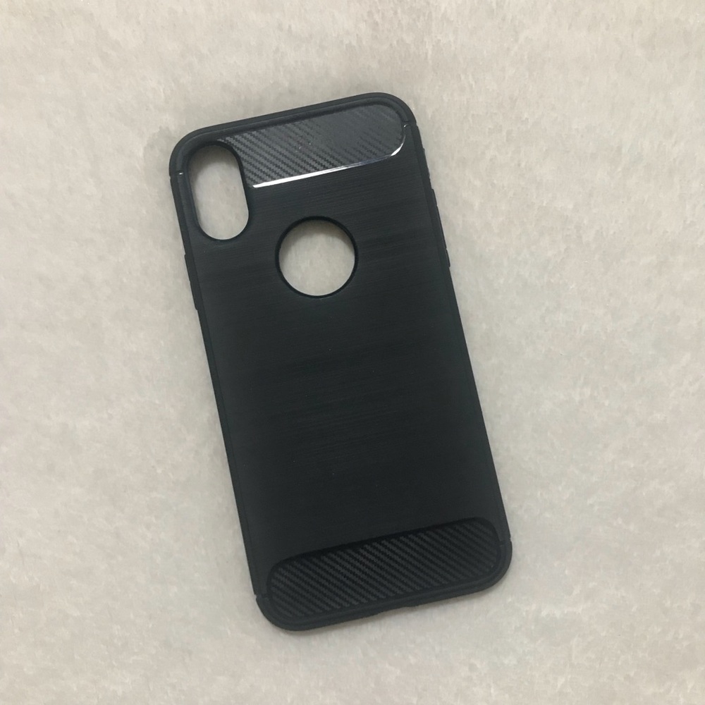 iPhone X 10 Dark Navy Blue Phone Case